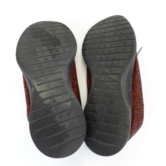 ALLBIRDS Men's Orange Black The Wool Runners Sneaker Shoe 11 Sustainable Organic - Picture 13 of 14